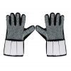Late Medieval Chainmail Gauntlets Suede Gloves and Steel Plates