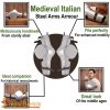 Medieval Italian Steel Arms Armor Fully Functional Vambraces