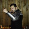 Late Medieval Arm Armor Set with Pauldrons and Arm harness