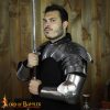 Late Medieval Arm Armor Set with Pauldrons and Arm harness