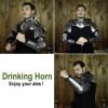 Late Medieval Arm Armor Set with Pauldrons and Arm harness