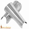 Medieval fantasy Plain Greaves LARP Armor