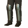 Medieval fantasy Greaves with included Knee Cops Poleyns 18 gauge