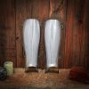 Late Medieval Knightly Steel Greaves