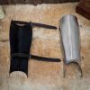 Late Medieval Knightly Steel Greaves