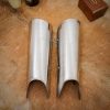 Late Medieval Simple Greaves 16 gauge