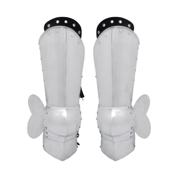Late Medieval Knight Steel Leg Armor