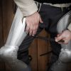 Late Medieval Knight Steel Leg Armor