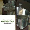 Avenger Medieval fantasy Leg Armor