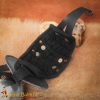 Late Medieval Knight Padded Poleyns Steel Knee Armour