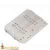 Birka Lamellar Scales 100 pieces Loose Steel Lamellae for Viking/Rus/Khazar Armor