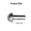 Mushroom Head Steel Rivets Set of 25 Plate Armor Leather Equipment