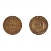 Historically Inspired Solid Bronze Coins with French Charles VII Motifs