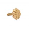 Lost-wax Cast Bronze Flower Fitting / Mount