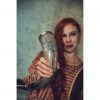 Medieval Viking Drinking Horn Genuine Ox Horn with Engraved Vegvisir