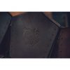 Genuine Leather Bracers with Embossed Fantasy Dragon Design