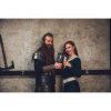 The Vegvisir Drinking Horn Engraved and Handcrafted from Genuine Ox Horn