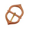 Late Medieval Lost-wax Cast Bronze Belt Buckle