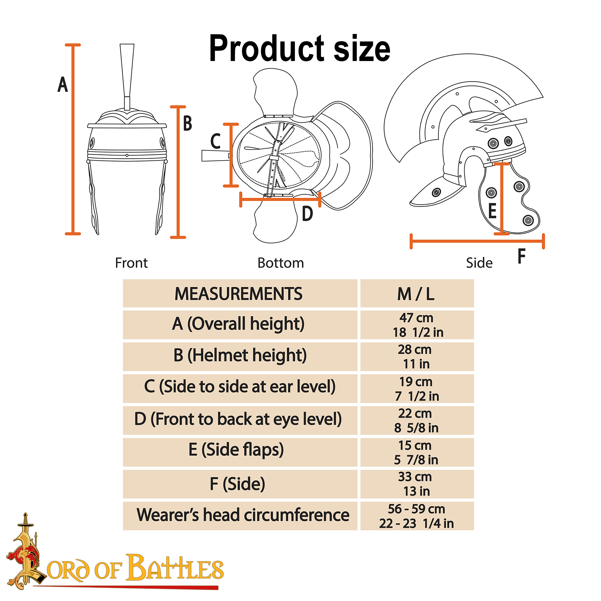 Roman Centurion Helmet with Red Transverse Crest Plume Brass Trim Steel Helmet for LARP, Costume, and Display 2214 2