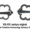 13th-14th Century Medieval Annular Brooch