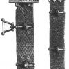 Medieval Eric of Pomerania Leather Belt with Pure Brass Details