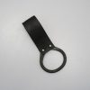 Viking Genuine Leather Axe Frog with Celtic Knotwork Design