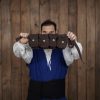 Multi Pouch Suede Waist Belt Bag
