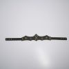 Fantasy Princely Genuine Leather Tiara