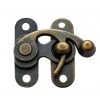 Antique Brass Large Hasp Latch Set of 3