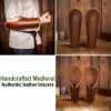 Ranger’s Leather Bracers with Elbow Protection Handcrafted