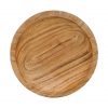 Viking Feast Wooden Wide Bowl Hand Crafted Useful Hardwood Cutlery