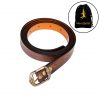 Handcrafted Genuine Leather Belt with Embossed Fantasy Design