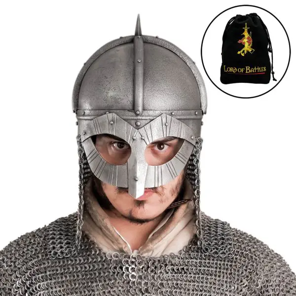 Viking Gjermundbu Helmet - Authentic Steel Protection