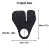 Genuine Leather Archery Finger Tabs / Protectors Set of 2 Black and Brown