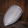Medieval Templar Heater Shield Hand Forged Customizable