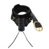 Captain Blackheart" Pirate Sword Hanging Genuine Leather Baldric