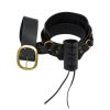 Captain Blackheart" Pirate Sword Hanging Genuine Leather Baldric