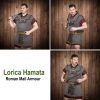 Round Ring Roman Lorica Hamata, Butted, 9 mm 16 gauge, Mild Steel