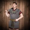 Round Ring Roman Lorica Hamata, Butted, 9 mm 16 gauge, Mild Steel