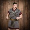 Round Ring Roman Lorica Hamata, Butted, 9 mm 16 gauge, Mild Steel