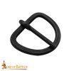 Hand Forged Iron Belt Buckle of the Dark Ages