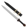 Simple Roman Gladius with Black Scabbard Decorative