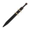 Simple Roman Gladius with Black Scabbard Decorative