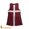 Medieval Cotton Canvas Tabard with Cross