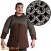 Chainmail Half Haubergeon Joined Sleeves Voiders, Riveted and Alternating, ID 10 mm, Aluminium