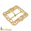 Large Solid Brass Buckle