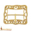 Large Solid Brass Buckle