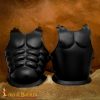 Roman Muscle Cuirass Blackened Steel