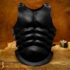 Roman Muscle Cuirass Blackened Steel