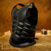 Roman Muscle Cuirass Blackened Steel